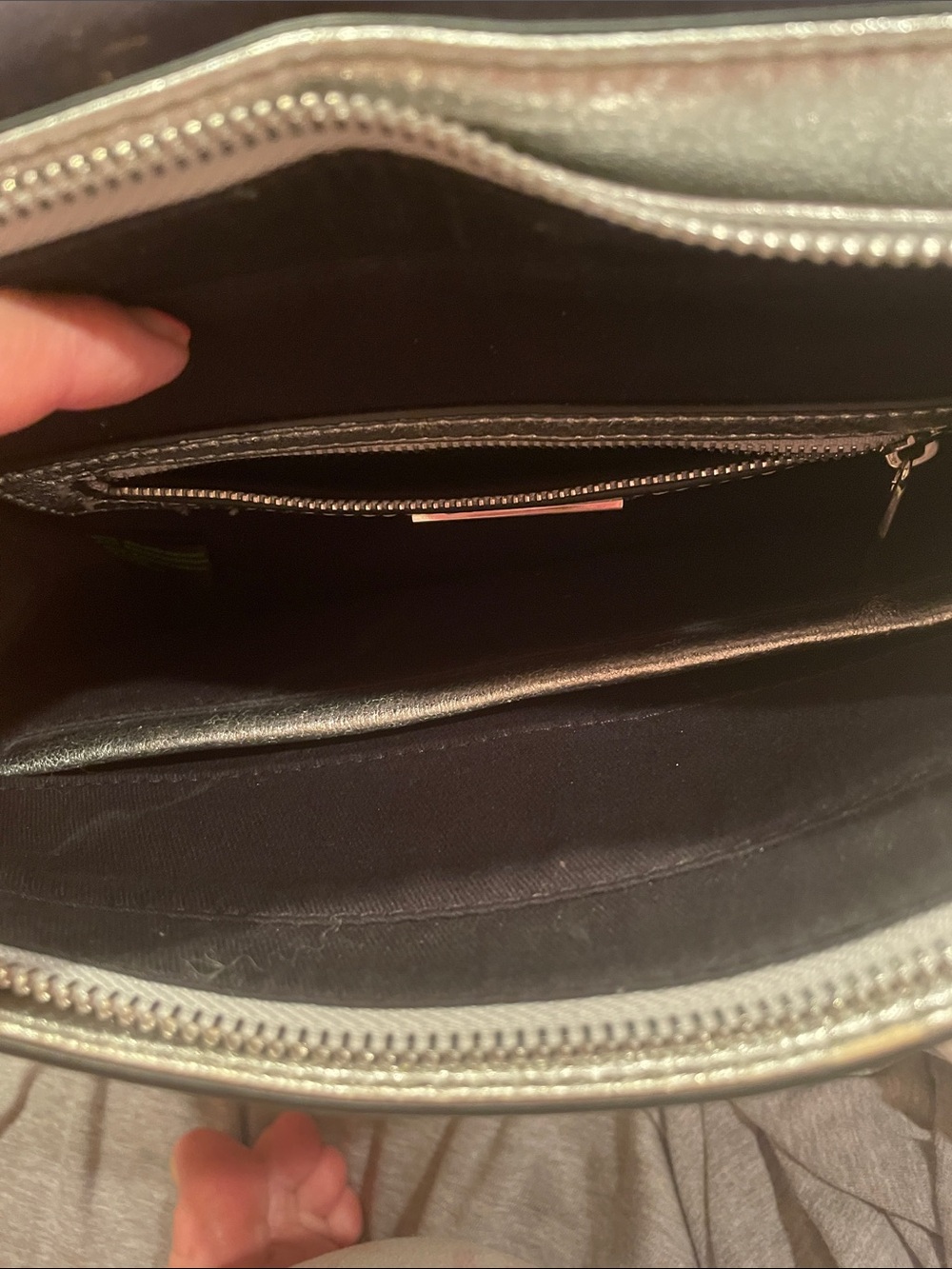 Sam Edelman Silver Backpack - Picture 4 of 6